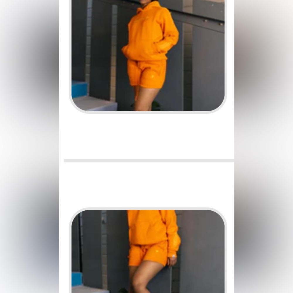 TIYV Message Hoodie & Shorts Set